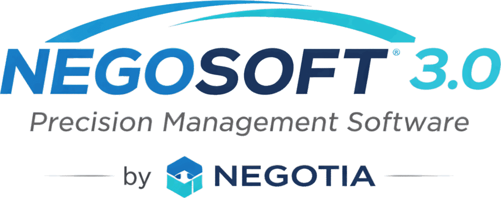 NEGOSOFT® 3.0 Precision Management Software by NEGOTIA Logo